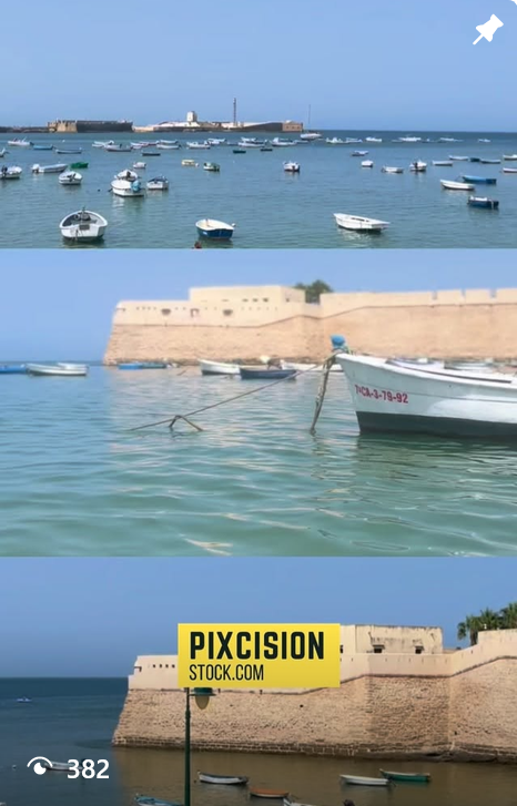 Coastal Magic in Cádiz: La Caleta Beach & Castle Views 🌊🇪🇸