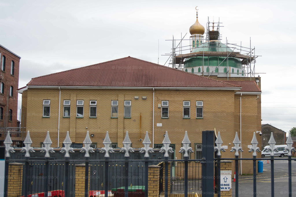 Editorial Image Bundle: Masjid-e-Noor-ul-Islam Mosque Construction (Bolton)